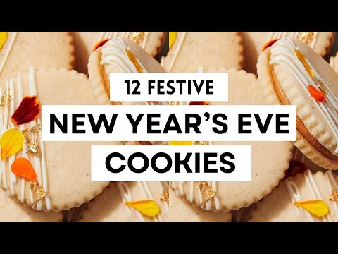 12 Festive NEW YEAR'S EVE COOKIE RECIPES #newyear #newyear2025 #sharpaspirant