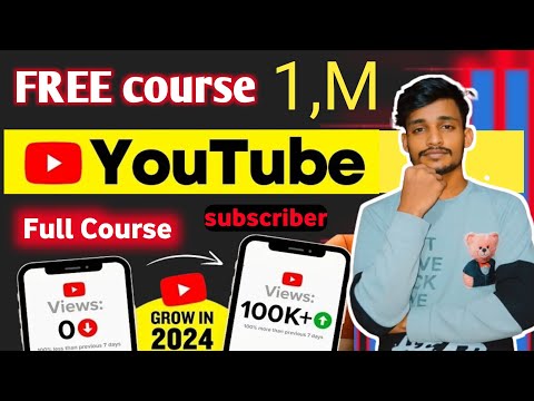 YouTube Growth Full Free Course (New Updated) by WsCube Tech