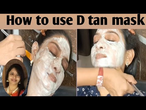 How to use d tan pack🤔how to use d tan cream🥰