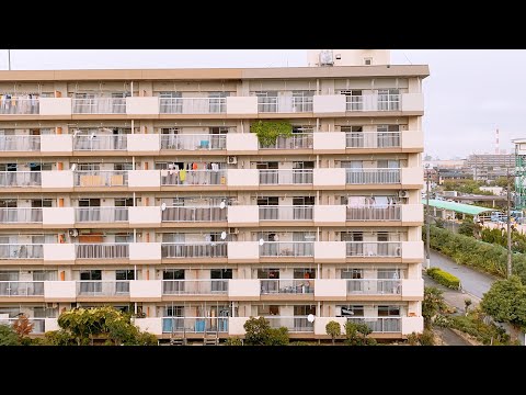 Fire breaks out in apartment building in japan Nagoya shi