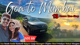 13 Hours of Adventure: Goa to Mumbai Road Trip on NH-66 (2024)