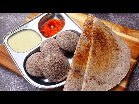 Ragi Idly and Ragi Dosa Recipe| Finger Millet Idly| Millet Recipe