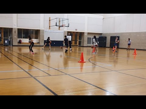 Basketball practice be strong and tough hold the ball tight #teamwork #basketball #team #highlights