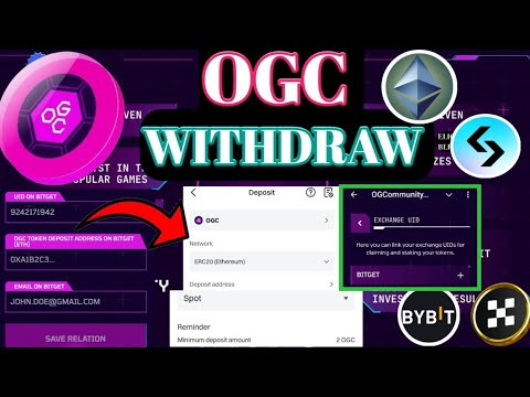 OGC Airdrop Withdraw Update। OGC Withdraw Bitget Exchange OGC Token Claim Kasy  Krna ha full Details