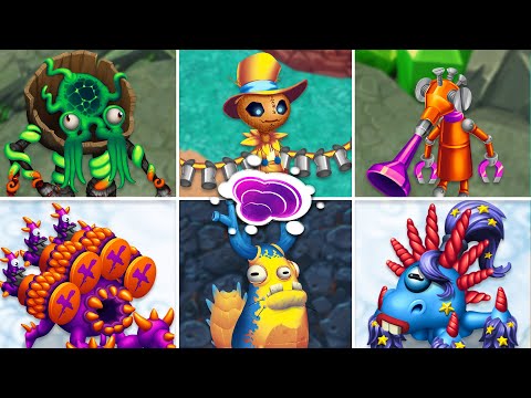 All Prismatic Monsters - All Islands, Release & Monster Sounds (My Singing Monsters: Dawn Of Fire)