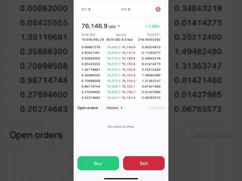 How To BUY and SELL Cryptocurrency on CEX.IO APP