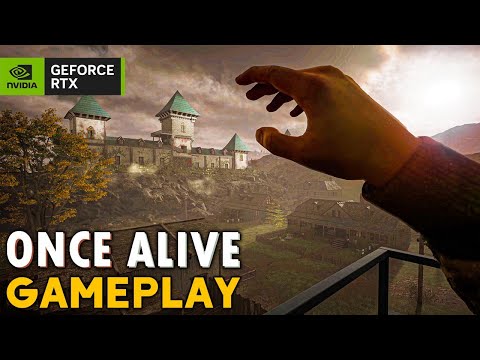 ONCE ALIVE First 23 Minutes Gameplay | New Post-Apocalyptic Game 4K