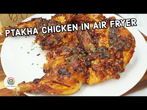 Pakistani Famous Nathia Gali Ka Patakha Chicken But In Air Fryer | Patakha Chicken Recipe |