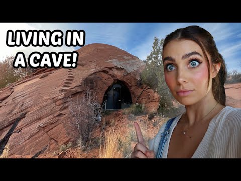 LIVING INSIDE OF A CAVE HOUSE