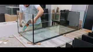 How to Make 500 Liter Aquarium with SIDE FILTER - Tepe Aquarium Systems