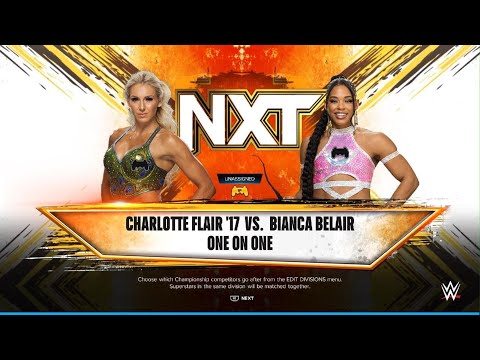 AWA Wrestling: Charlotte flair vs Bianca Blair