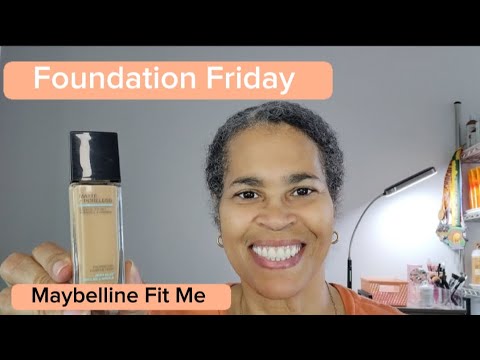 Foundation Friday Using Maybelline Fit Me Matte + Poreless 220 Natural Beige #maybellineproducts