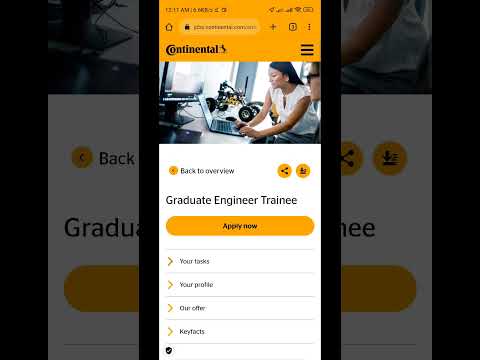 Continental Off Campus Drive 2023 Hiring Freshers For Graduate Engineer Trainee|BE/ B.Tech#job#jobs