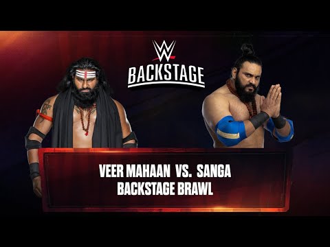 Full Backstage Brawl | Veer Mahaan vs. Sanga | Extreme Rules