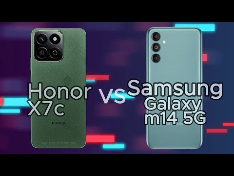 Honor X7c Vs Samsung M14 5G comparison (Pro Max)