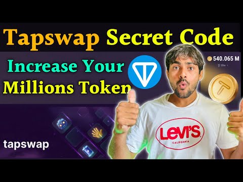 Reveal Easily Tapswap Secret Code🤩|| Tapswap Mining New Update || Tapswap Daily Code Earn Token Free