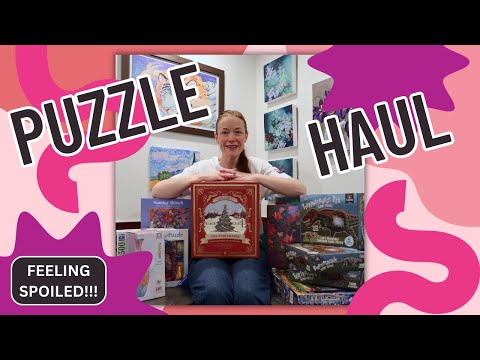 Plentiful PUZZLE HAUL - Gifted, Gifting & Purchased Jigsaws #puzzle #jigsawpuzzle