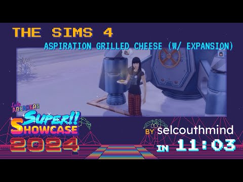 #LASS2024 - The Sims 4 (Aspiration Grilled Cheese (w/ Expansion) in 11:03 [w/ selcouthmind]