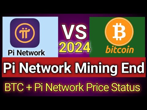 Pi Network vs BTC prices analysis 2024 | Pi Network  mining end | Mein Amir Technical