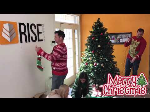 GUESS HOW FAST WE DECORATED OUR TREE? | RISE Realty