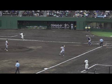 サード ダッシュ~ジャンピングスロー《 横浜高校 為永皓 》横浜 2 - 0 東農大二 令和6年度第77回秋季関東地区高校野球大会2024年10月28日(月) 関東大会