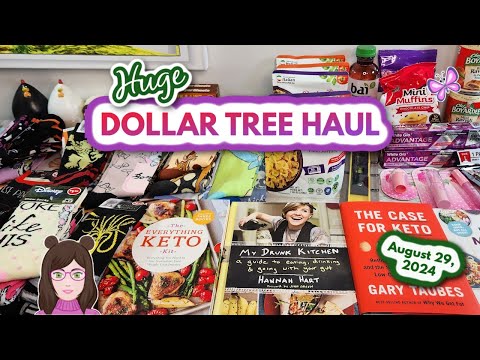 HUGE New DOLLAR TREE HAUL! Amazing New Finds!! Everything was $1.25! August 29, 2024