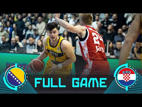 Bosnia and Herzegovina v Croatia | Full Basketball Game | FIBA EuroBasket 2025 Qualifiers