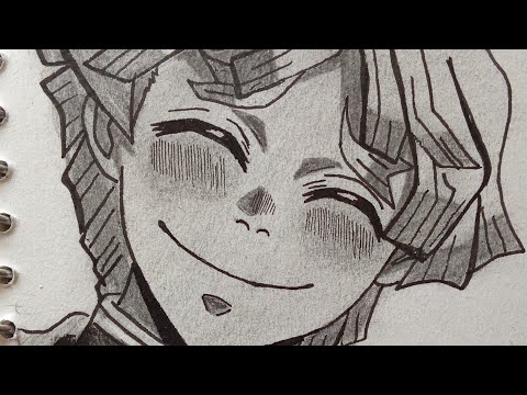 how to draw zenitsu agatsuma(from demon slayer)|2ba vArtist (anime sketch)