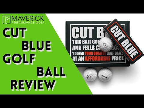 Cut Blue Golf Ball Review