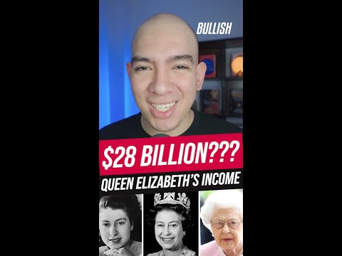 Queen Elizabeth's Net Worth #shorts