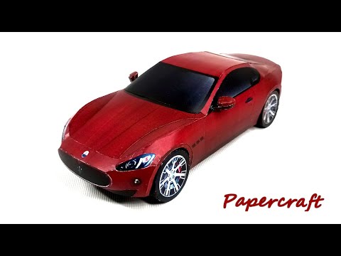 Maserati GranTurismo PaperCraft