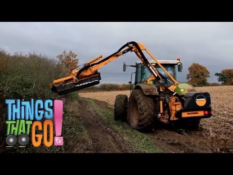 * HEDGE CUTTER * | Farming For Kids | Things That Go TV!