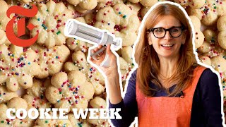 The Best Holiday Cookie? | Melissa Clark’s Almond Spritz Cookies | NYT Cooking