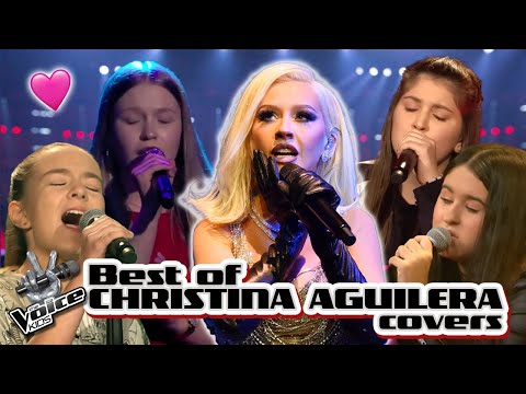 BEST CHRISTINA AGUILERA covers on The Voice Kids | The Voice Kids 2024