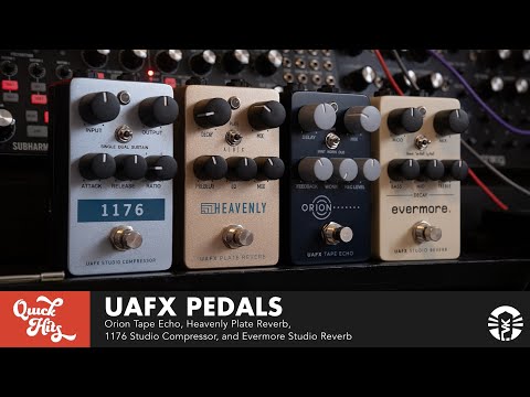 Quick Hits: Universal Audio UAFX Orion, Heavenly, 1176, & Evermore Pedals