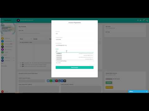 How to create an Invoice payment request