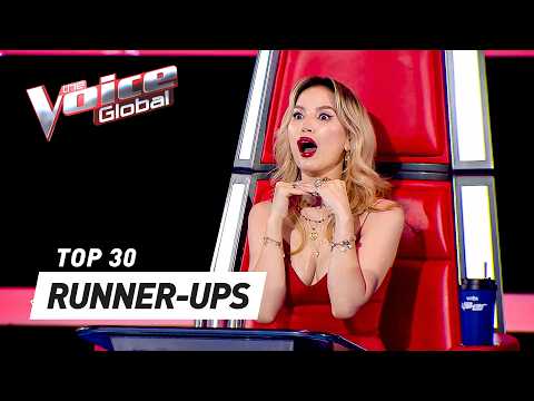 The GREATEST Blind Auditions of RUNNER-UPS on The Voice ever!