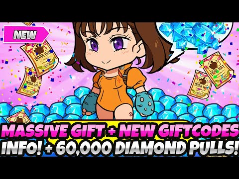 *MASSIVE 7DS IDLE GIFT! + NEW GIFT CODES INFO! + MASSIVE 60,000+ DIAMOND SUMMONS! BIG BANNER PULLS!