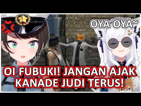 SUBARU Marah Saat Tau KANADE Satu Komplotan Dengan FUBUKI Di Cassino | (Hololive Clips)