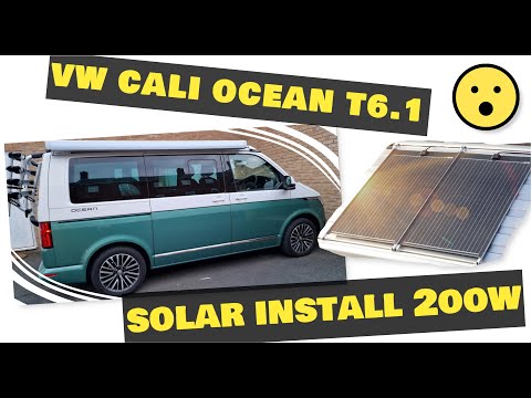 T6.1 California Ocean 200w Solar Install