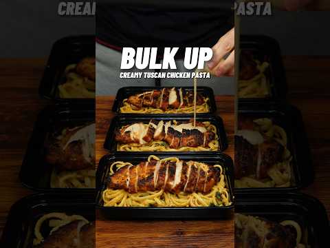 Delicious BULK-UP Pasta Meal Prep 🔥