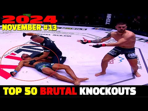 Top 50 Savage Knockouts November 2024 #13 (MMA•Muay Thai•Boxing•Kun khmer)