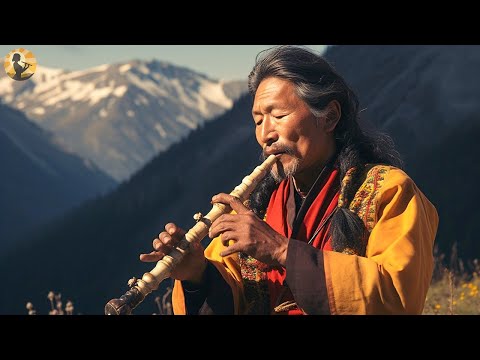 Tibetan Healing Flute • Eliminate Stress, Anxiety and Calm the Mind • Stop Overthinking