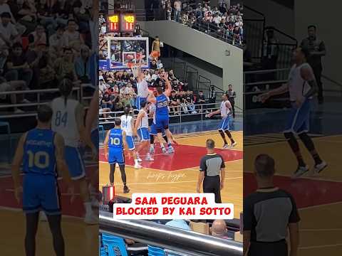 Sam deguara blocked by Kai Sotto #gilaspilipinas #gilas #kaisotto #gilasvstaiwan #pba #gilasupdate