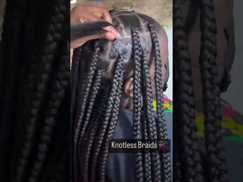 Box braids#foryou #braids #hairstyles #subscribe #haircare #knotlessbraids