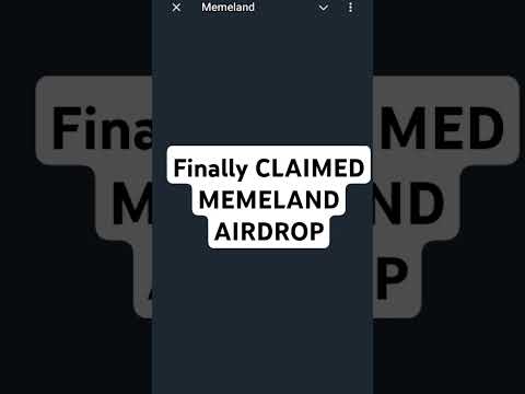 Finally 🧨💥 Claimed Memeland Airdrop | How To Claim Memeland Airdrop | Memeland Airdrop #memeland