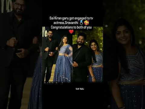 Tv actress sai Kiran❤️sravanthi engagement phts viral#smallscreen #trendingshorts #ytshorts