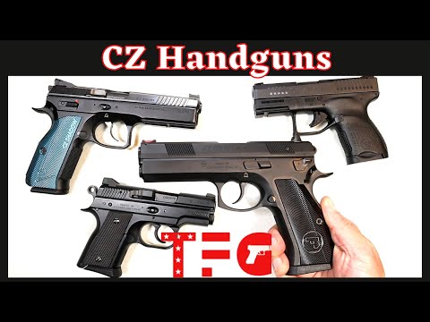 8 Incredible CZ Handguns - TheFirearmGuy