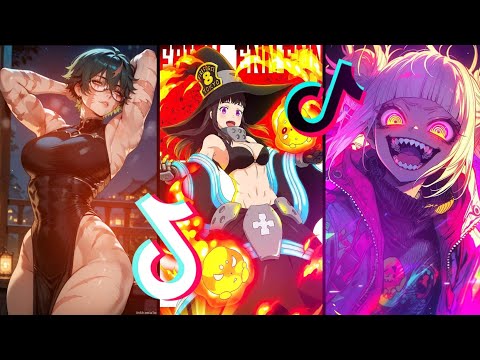 Anime Cute Wifus🍷Badass Edits🗿  Tiktok compilation in [4K]