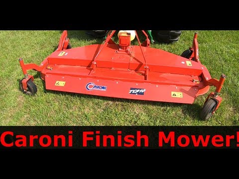 Caroni TC910 Tractor Finish Mower! John Deere 4066R